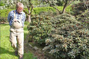 Svend guides me through his paradise